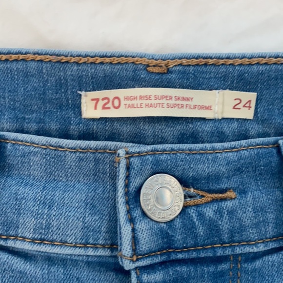 Levi’s 720 high rise super skinny jeans - Picture 3 of 3